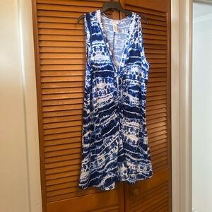 Women’s summer dress Beach Pool Cover Up size Large-note wrong size orig listed